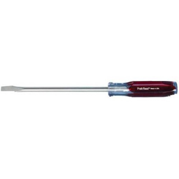 Gourmetgalley 0.375 x 8 in. Round Slotted Keystone Screwdriver GO3240994 - main